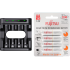 Carregador Enercell 4-LN com 4 pilhas AA Recarregáveis da Fujisu Standard