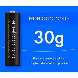 Pilhas AA Recarregáveis da Panasonic Eneloop Pro 500 – VN Equipamentos  Fotográficos